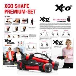 XCO Aluminium Premium Set Incl. 2 Training Programmes On DVD -Sport Sale Shop 204 5506
