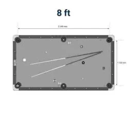 Sportime "Galant Black Edition" Pool Table -Sport Sale Shop 351 3024 T01 v01